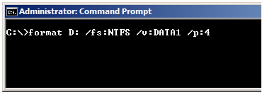 Command line Format