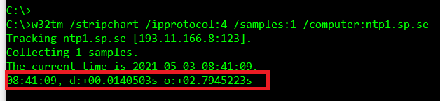 Verify Ntp Connectivity In Windows Rickard Nobel Ab