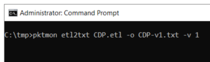 PKTMON part 7: view CDP and LLDP on the Windows command line – RICKARD ...